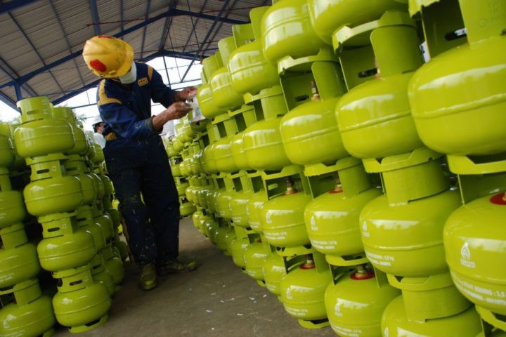 Gas elpiji 3 kg. Foto: dok Pertamina.